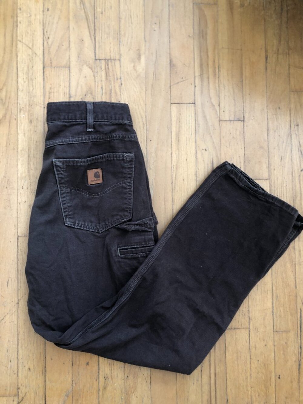 Carhartt Brown Loose Fit Carpenter Pants